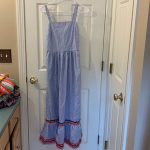 J.Crew seersucker dress size 4 has pockets